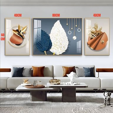 SET DE 3 CUADROS DECORATIVOS MARCOS DE ALUMINIO BY LUBABYCAS - 2