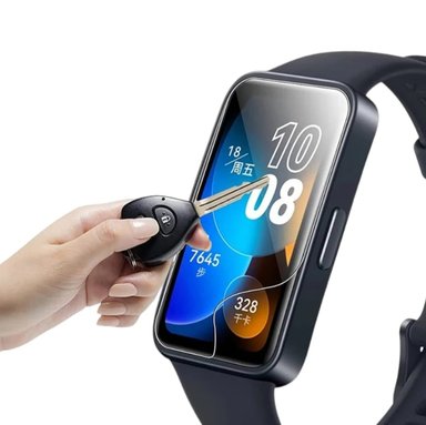 PACK 3 LÁMINAS PROTECTORAS HIDROGEL SMARTBAND HUAWEI FIT 8-9 - 3