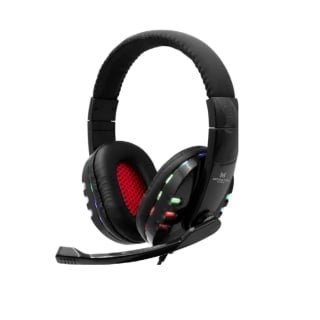 AUDÍFONOS GAMER MONSTER HEADSET RGB PS4 PS5 XBOX GAMES NEGRO CONECTOR JACK 3.5MM - 1