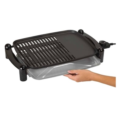 PARRILLA ELECTRICA GRILL ASADOR ANTIADHERENTE IG201 BLACK+DECKER - 2