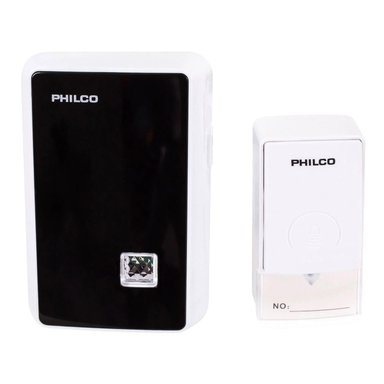TIMBRE PHILCO INALÁMBRICO 220 V INDICADOR LED 100M IP44 - 1