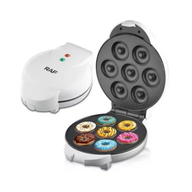 MAQUINA PARA HACER 7 MINI DONAS 850W ANTIADHERENTE R572 - 1