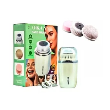BROCHA LIMPIADORA FACIAL TOTALUPGRATE PVC CON ACCESORIOS RECARGABLE USB - 3