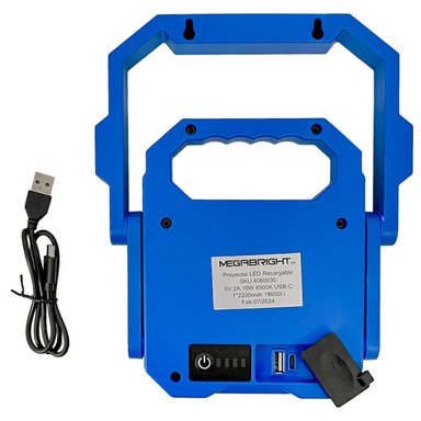 REFLECTOR PROYECTOR LED 10W 1200LM RECARGABLE 3795 MEGABRIGHT - 4