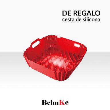 FREIDORA DE AIRE BEHNKE 9.2 LTS INCLUYE CESTA DE SILICONA DE REGALO - 5