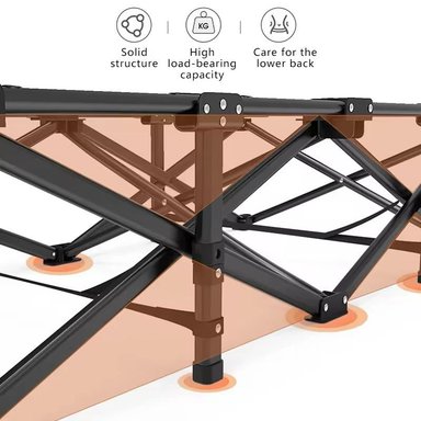 CAMA DE CAMPING PLEGABLE CATRE DE CAMPAÑA CON BOLSO - 6
