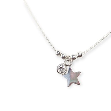 COLLAR ANDREA COGGIOLA JOYAS PLATA FINA 925 CHOKER ESTRELLA BOLAS CIRCÓN - 2