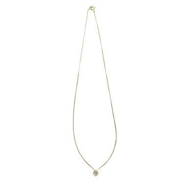 COLLAR ANDREA COGGIOLA JOYAS ENCHAPADO ORO 18K PUNTO DE LUZ 5MM - 2