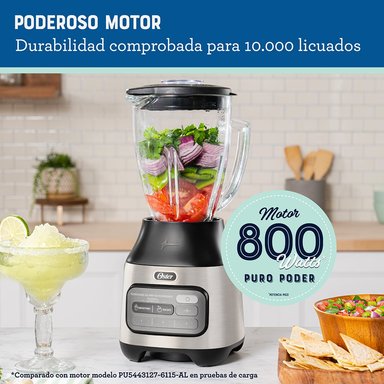 LICUADORA OSTER BLSTPEG-NRT-052 800 W 1.5 L REVERSIBLE 3 VELOCIDADES + PULSO BLSTPEGNRT - 4
