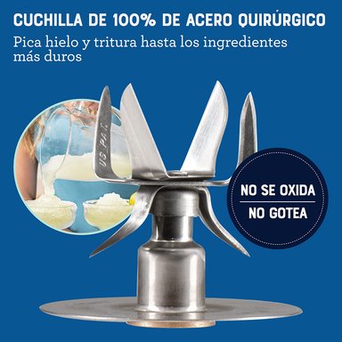 LICUADORA OSTER BLSTPEG-NRT-052 800 W 1.5 L REVERSIBLE 3 VELOCIDADES + PULSO BLSTPEGNRT - 6