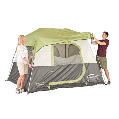 CARPA COLEMAN PARA 6 PERSONAS INSTANT CON TECHO LLUVIA ® / P - 3