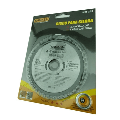 DISCO SIERRA CIRCULAR 4 1/2 PULGADAS 40 DIENTES KAMASA KM259 - 2