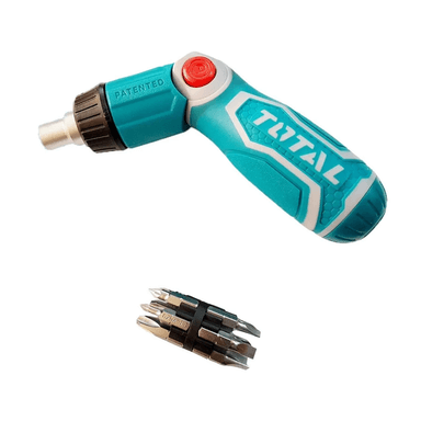 DESTORNILLADOR TOTAL TACSD30136 RATCHET 13 EN 1 - 3