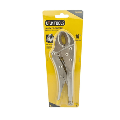 ALICATE CAIMAN DE PRESION BOCA CURVA 10 PULGADAS UYUSTOOLS ALM210 - 1