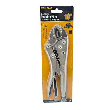 ALICATE CAIMAN DE PRESION BOCA CURVA 10 PULGADAS TOOLMAK TMK19177 - 1