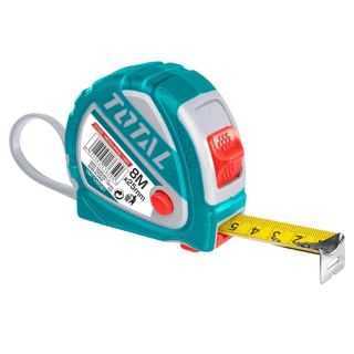 CINTA HUINCHA DE MEDIR METRICA DE ACERO 8M TOTAL TMT126081 - 1