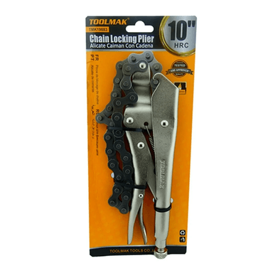 ALICATE DE PRESION CAIMAN TIPO CADENA 10 PULGADAS TOOLMAK TMK19883 - 1