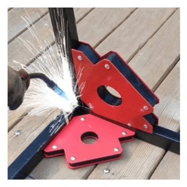 PACK 4 ESCUADRA MAGNETICA 25 LBS 3 PULGADA PARA SOLDAR TOTAL - 3