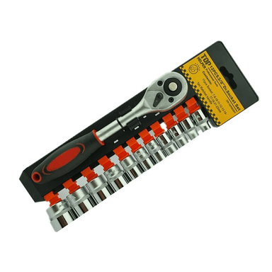 SET KIT JUEGO DE DADOS CHICHARRA 3/8 12 PIEZAS - 1