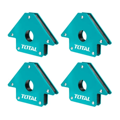 PACK 4 ESCUADRA MAGNETICA 50 LBS 4 PULGADA PARA SOLDAR TOTAL - 1