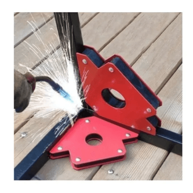 PACK 4 ESCUADRA MAGNETICA 50 LBS 4 PULGADA PARA SOLDAR TOTAL - 3