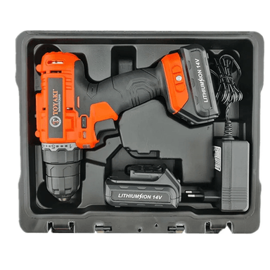 TALADRO ATORNILLADOR INALAMBRICO 10MM 14V TOYAKI TK839 - 4