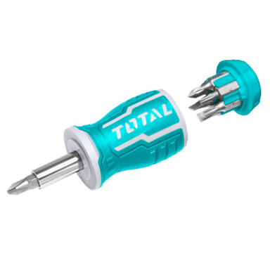 SET HERRAMIENTAS TOTAL DESTORNILLADOR TACSDS0706 8 EN 1 - 1