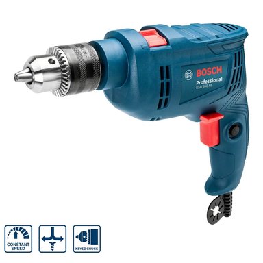 TALADRO PERCUTOR BOSCH GSB 550 RE 550W + 34 ACC - 3