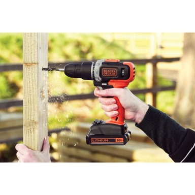 TALADRO PERCUTOR BLACK & DECKER INAL B&D BCD704C1-B2 20 V - 3