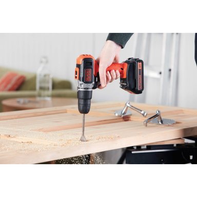 TALADRO PERCUTOR BLACK & DECKER INAL B&D BCD704C1-B2 20 V - 4