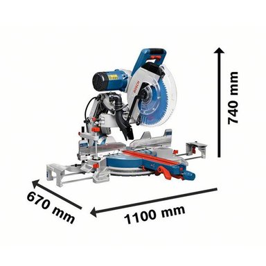 INGLETEADORA 12' BOSCH MODELO GCM 12 GDL 1800 W - 7