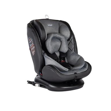 SILLA AUTO INFANTI CONVERTIBLE I-GIRO 360 GRADOS DARK GREY GRIS - 1