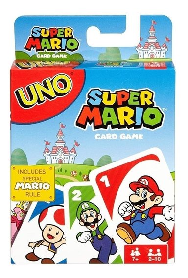 JUEGO CARTAS MATTEL UNO SUPER MARIO DRD00 - 1