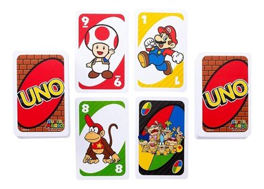 JUEGO CARTAS MATTEL UNO SUPER MARIO DRD00 - 2