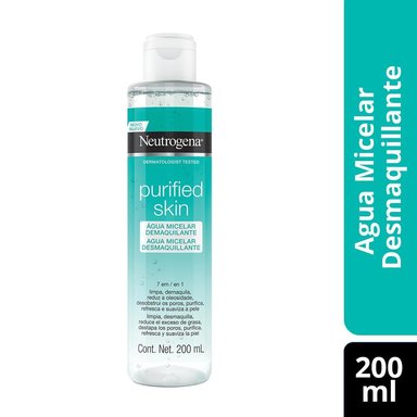 AGUA MICELAR NEUTROGENA® PURIFIED SKIN® 7 EN 1 X 200 ML. - 1