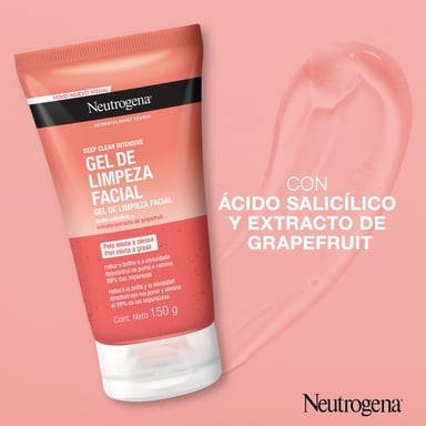 GEL DE LIMPIEZA FACIAL NEUTROGENA DEEP CLEAN GRAPEFRUIT 150G - 3