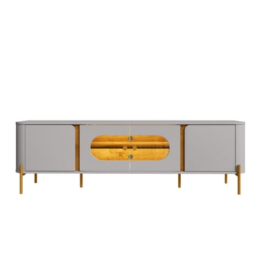 RACK TV 75' HOGA JUQUEHY BLANCO INVIERNO NATURAL - 6
