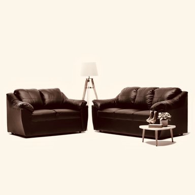SOFA GENOVA 2CPOS CAFÉ MORO - 2