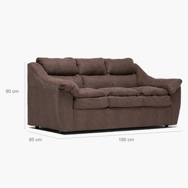 SOFA BALI 3CPOS CHOCOLATE - 2