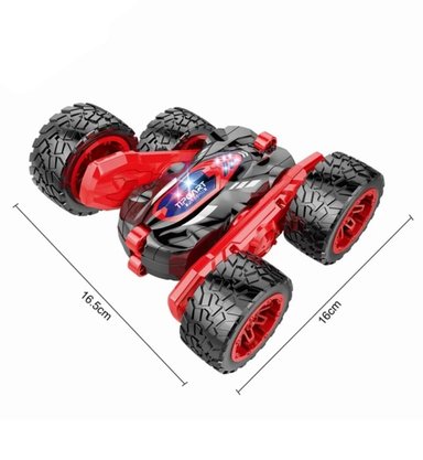AUTO 4X4 CONTROL REMOTO MARAVILLAS VALDIVIA ROJO ACROBATA DOBLE CARA - 4