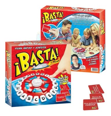 JUEGO DE MESA BASTA Y PIENSA RAPIDO DIVERTIDO - 2