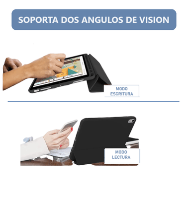CARCASA GLOBAL MOVIL MR SMART COVER PARA IPAD AIR 6 11 2024 RANURA LAPIZ / AZUL - 4