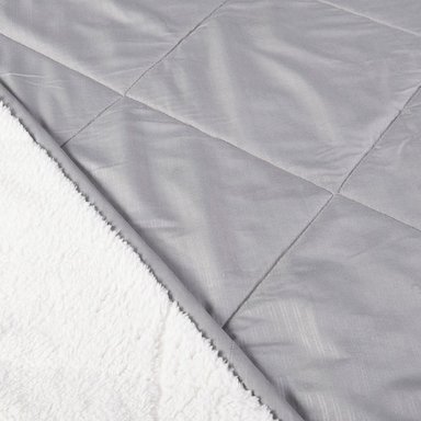PLUMON EMBOSS+SHERPA 1 PLAZAS GRIS - 2