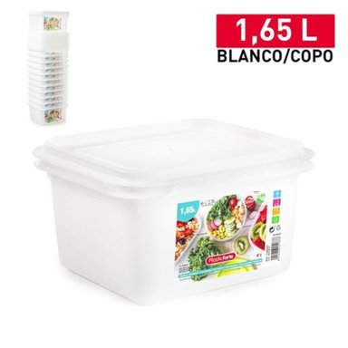 FIAMBRERA FROST NO. 2 CUADRADO 1.65 L BLANCO - 2