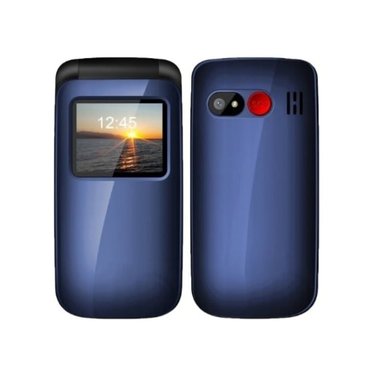 TELÉFONO SENIOR TECNOLAB 4G TL456 SHELL SHAPE AZUL - 1