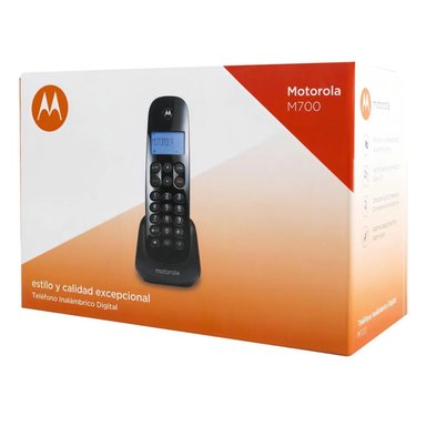 TELEF. INALAMBRICO DECT MOTOROLA NEGRO M700 - 5