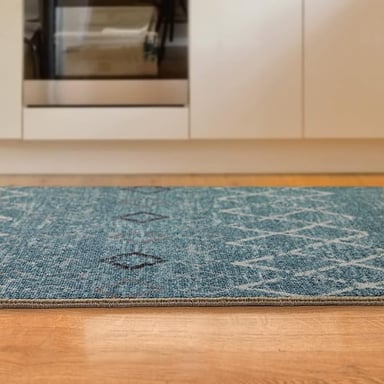 ALFOMBRA MROTTO ANTIDESLIZANTE CONTEMPORÁNEA MODERNA ALFODIA PASILLO GRIS 60 X 305 CM - 4