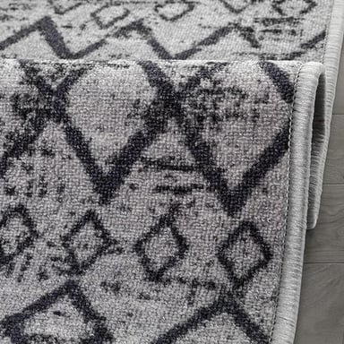 ALFOMBRA MROTTO ANTIDESLIZANTE CONTEMPORÁNEA MODERNA ALFODIA PASILLO GRIS 60 X 550 CM - 2