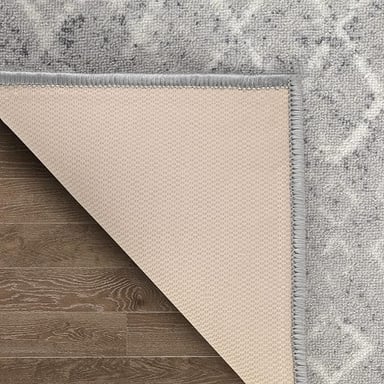 ALFOMBRA MROTTO ANTIDESLIZANTE CONTEMPORÁNEA MODERNA ALFODIA PASILLO GRIS 60 X 550 CM - 4
