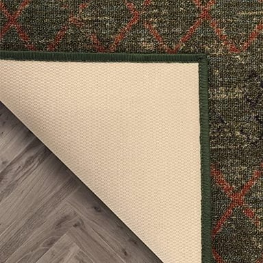 ALFOMBRA MROTTO ANTIDESLIZANTE CONTEMPORÁNEA MODERNA ALFODIA PASILLO VERDE 60 X 305 CM - 5